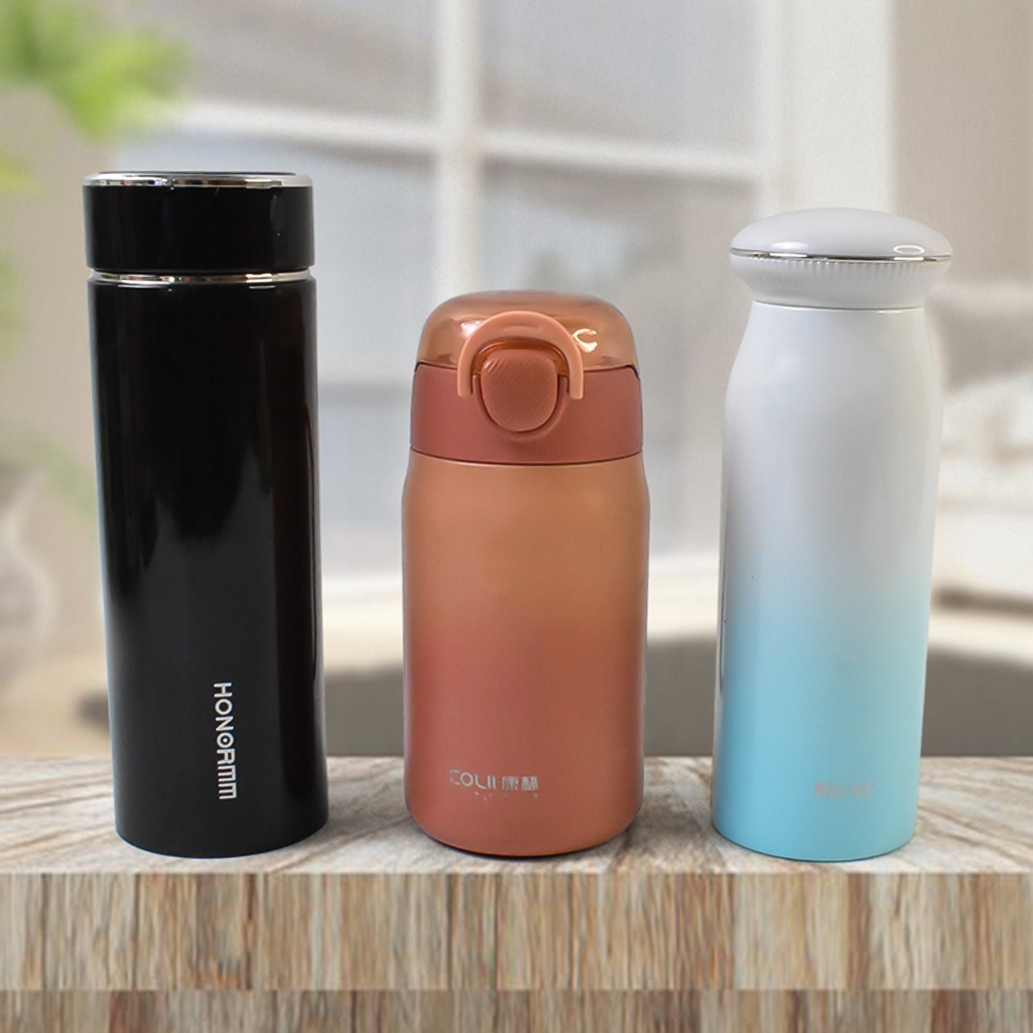 Stainless Steel Vacuum water Bottle 400ML (1 Pc) Stainless Steel Vacuum water Bottle 400ML (1 Pc)